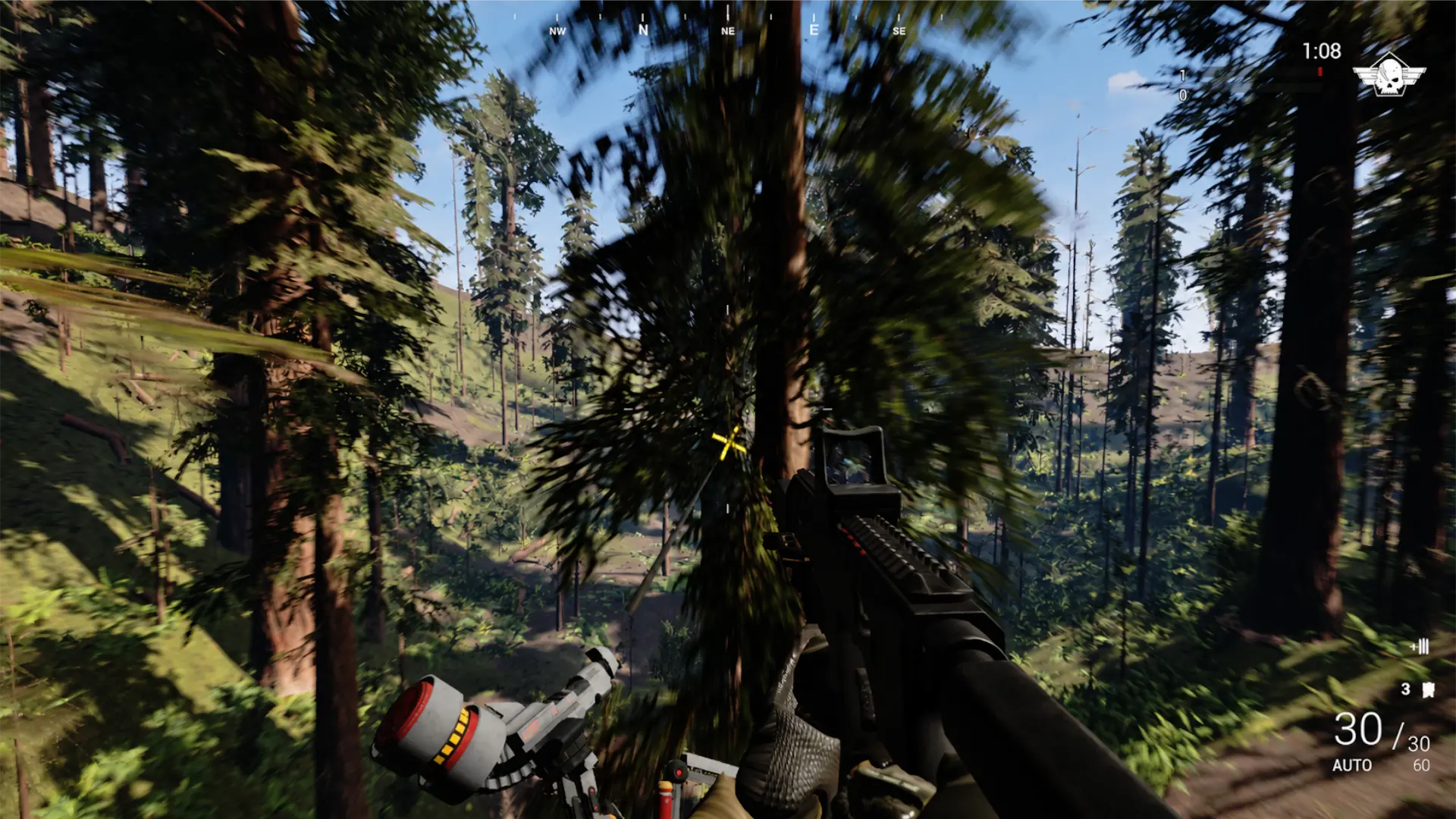 LONG-RANGE RECON gameplay capture in FOREST SECTOR